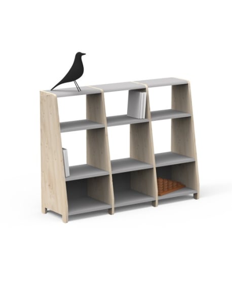MATHY BY BOLS - Asymetry Triple Shelf - 116 x 34 x 88 cm