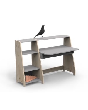 MATHY BY BOLS - Asymetry Small Desk Shelf - 128 x 55 x 88 cm