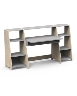 MATHY BY BOLS - Asymetry Petit Bureau 2 Étagères - 166 x 55 x 88 cm