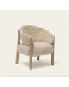 CHARLIE CRANE - Chaise SABA Fur Milk