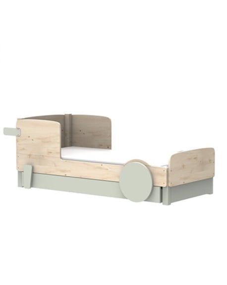 MATHY BY BOLS - Lit Simple et Tiroir Lit Discovery 1 - Plusieurs Tailles