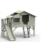 MATHY BY BOLS - Cabane Simple et Toboggan avec Plateforme - Plusieurs Tailles