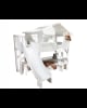MATHY BY BOLS - Cabane Superposée et Toboggan avec Plateforme - Plusieurs Tailles