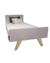 MATHY BY BOLS - Lit junior Madavin - Pieds Bouleau Vernis Naturel