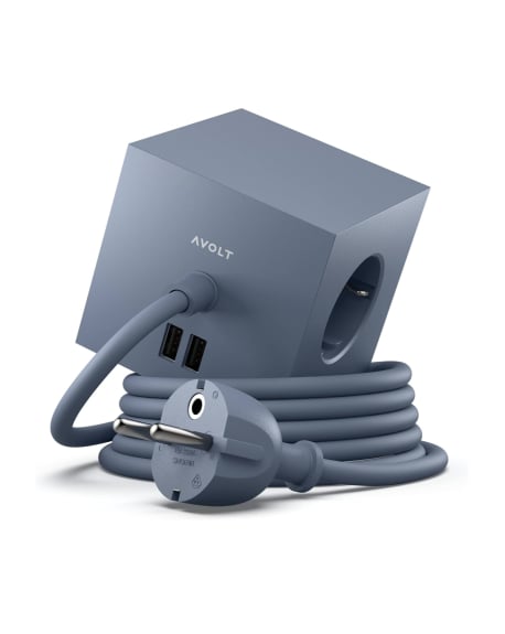 Avolt - multisocket Square 1 - Blue Ocean