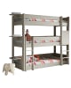 MATHY BY BOLS - Dominique 196 Triple Bunk Bed Inseparable