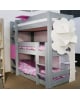 MATHY BY BOLS - Dominique 196 Triple Bunk Bed Inseparable