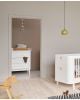Oliver Furniture - Commode à langer 6 tiroirs avec grand plan - Blanc
