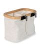 Quax - Hanging Basket Changing Table - Bottles & More - Grey-Black