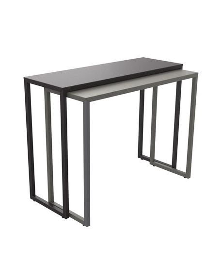 MATIERE GRISE - Rafale Console Table With Slide-out Front