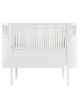 SEBRA - Baby and junior bed 0-7 years old - White