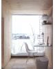 String Furniture - COMPOSITION 1 - Avec bureau Blanc