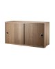 String Furniture - ELEMENT DE RANGEMENT - 2 Portes coulissantes 78 x 30 cm