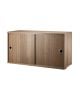 String Furniture - STORAGE 2 SLIDING DOORS 78 x 30 cm