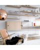 String Furniture - ELEMENT DE RANGEMENT - 2 Portes coulissantes 78 x 30 cm