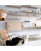String Furniture - Armoire Avec Porte Coulissantes - 78 x 30 cm
