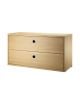 String Furniture - STORAGE WITH 2 DRAWERS 78 x 30 cm