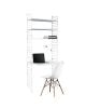 String Furniture - COMPOSITION 1 - Avec bureau Blanc