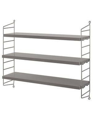String Furniture - Etagères String pocket - Gris