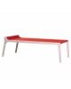 SIRCH - ERYKAH - Banc ou table basse design pour enfants Rouge, verte ou grise