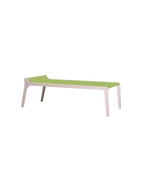 SIRCH - ERYKAH - Banc ou table basse design pour enfants Rouge, verte ou grise