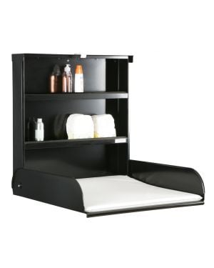 BYBO DESIGN - FIFI Nursing table in sheet metal - Black