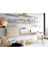 String Furniture - SHELVING SYSTEM 2 - White and Oak