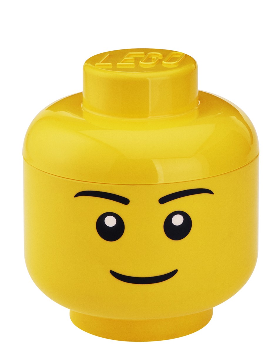 LEGO - BOITE DE RANGEMENT - Tête garçon S