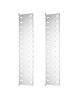 String Furniture - Pack De 2 Montant Muraux - 75 x 20 cm