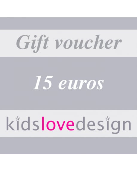 CHEQUE CADEAU ELECTRONIQUE - 15 euros