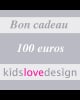 CHEQUE CADEAU ELECTRONIQUE - 100 euros