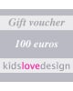 CHEQUE CADEAU ELECTRONIQUE - 100 euros