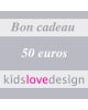 CHEQUE CADEAU ELECTRONIQUE - 50 euros