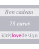 CHEQUE CADEAU ELECTRONIQUE - 75 euros