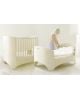 LEANDER - LIT DESIGN EVOLUTIF de 0 à 7 ans - Gris (matelas confort compris)