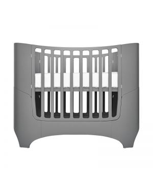 LEANDER - DESIGN CONVERTIBLE COT from 0 to 7 years old - Grey