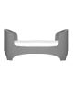 LEANDER - DESIGN CONVERTIBLE COT from 0 to 7 years old - Grey