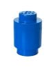 LEGO - BOITE DE RANGEMENT - 1 plot rond / Bleu roi