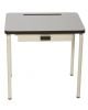 LES GAMBETTES REGINE - Bureau enfant design 2-7 ans - Gris perle