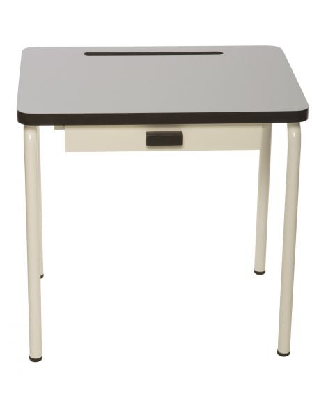 LES GAMBETTES REGINE - Bureau enfant design 2-7 ans - Gris perle