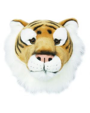 WILD & SOFT - Trophy in plush - Tiger's head - Felix
