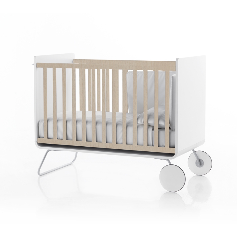 Be Convertible Baby Bed Into Desk With Fix Bars Kids Love Design