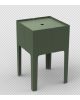 MATIERE GRISE - CAPE LOW Design bedside table in metal