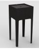 MATIERE GRISE - CAPE HAUT Chevet ou Table d'appoint design metal