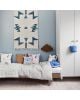 FERM LIVING - TEEPEE GREY - Duvet cover and pillow case