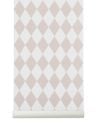 FERM LIVING - HARLEQUIN WALLPAPER - Pink
