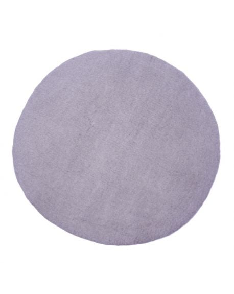 MUSKHANE - KALI Round Felt rug for children / 80 cm Iris