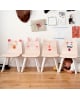 OEUF-Chaise Lapin lot de 2