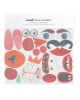 OEUF NYC - Planche de stickers pour chaise 