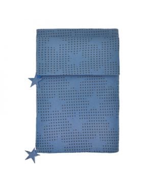 JACK N'A QU'UN OEIL - PEGASE - Housse de couette 140 x 200 cm + taie d'oreiller 65 x 65 cm - Velvet Blue (bleu foncé)